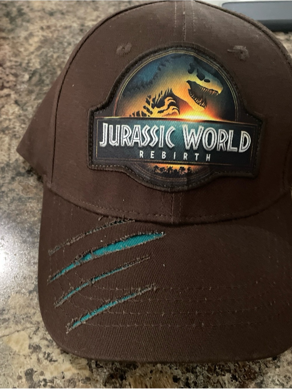 [RARE] BRAND NEW UNIVERSAL STUDIOS JURASSIC WORLD REBIRTH PROMO HAT CAP DINOSAUR